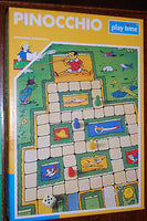 Vintage PINOCCHIO Board Game Play Time Holland 4 players 13 Multi Languages RARE