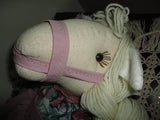 Handmade OOAK CANADA Artist Fabric HORSE Jumbo 29 inch