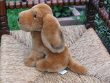 Uni Toys Germany Sitting Basset Hound Plush