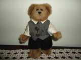 Boyds Bears Archive Collection Bear Shirt & Tweed Vest
