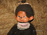 Vintage Monchichi Monchhichi Girl Monkey Bib 1974 Sekiguchi