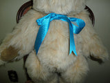 OOAK Artist Jumbo Bear 24 inch Shaggy Plush Fully Jointed Hard Stuffed New