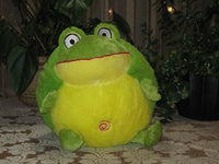 Eddy Toys Dutch Holland 11 Inch Croaking Frog Baby Safe