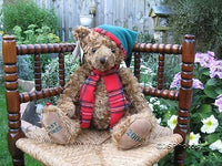 Russ UK Past Times 2004 Tartan Edwardian Bear Limited Edition