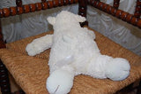 Happy Horse White Lamb Sheep Soft Baby Toy Lucky Clover Farm 2007 New 13 inch