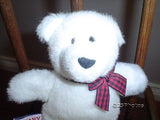 Mary Meyer White Teddy Bear Finger Puppet 1997 Retired