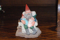 Rien Poortvliet Classic David the Gnome Statue Grandfather w Children