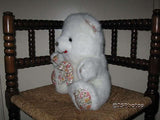 Sparrow Design UK White Flower Girl Bear
