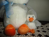 Russ IGGY Penguin with Baby Plush ADORABLE !!