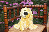 BSV Volendam Netherlands Yellow Plush Dog Sitting 10 Inch Baby Safe Brand New