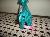 Victorias Victoria's Secret Pink Teal Blue Heart Dog