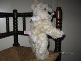 Metro Soft Toys UK Daisy Bear 4th LE 13 Inch White Jointed Teddy Bear Plush