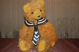 Antique Thuringia Germany Yellow Teddy Bear 1930s Silk Plush 18 inch 46 cm
