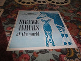 VTG 1958 View Master World of Science STRANGE ANIMALS of the WORLD 3 Reels Case