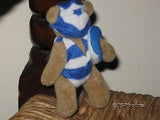 UK Miniature Jointed Girl Bear In Knitted Swim Suit