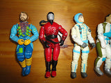 GI Joe Action Figures Mixed Lot 5 Hasbro 3.5 inch Assorted Characters Mixed L