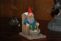 Rien Poortvliet Classic David the Gnome Statue 3053 Bill New in Box