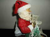Christmas Vintage 1989 Clothtique Possible Dreams Santa in Chimney  713045