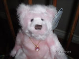 Applause Birthday Birthstone Baby Bears Danny October 2002 with Necklace New
