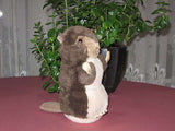 Steiff Nagy Biber Beaver 2125/20 1981 - 1985 Button Tag