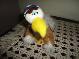 24K Mighty Star 1989 Eagle Stuffed Plush Fowl-Ups Helen Timothy 7 Inch 5220 New