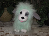 Selecta Holland Mint Green Pretty Puppy Long Plush Dog