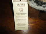Minka Fair Trade Peru Alpaca Wool Knitted Bear Hand Spun Organic New 10 inch