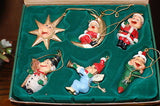 Efteling Holland Gnome Laaf Products Christmas Ornaments Set of 6 NIB 4162/853