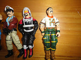 GI Joe Action Figures Mixed Lot 5 Hasbro 3.5 inch Assorted Characters Mixed K