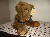 Bearington Raggles Brown Teddy Bear Jointed 1252 14 inch All Tags