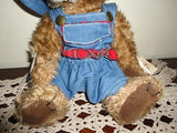 Ganz Heritage Pets Collection MARY LOU Bear Handcrafted Retired