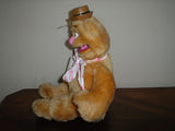 Jim Henson Muppets Fozzie Bear 1989 RARE Plush Doll