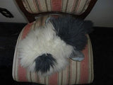Ganz Heritage Collection GOOGLES Dog Sheepdog White Gray Plush 14 inch 1988
