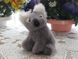 PIA Holland Grey KOALA Bear 8 Inch Sitting w Tag