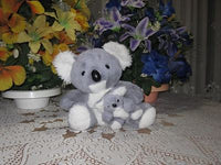 Dutch Holland V.D.Meulen Koala Mom & Baby Bear