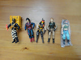 GI Joe Action Figures Mixed Lot 5 Hasbro 3.5 inch Assorted Characters Mixed V