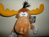 Rocky and BULLWINKLE MOOSE Stuffed Plush 17 inches