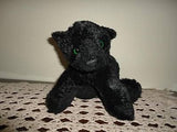 Aurora UK BABY BLACK PANTHER Stuffed Plush Green Eyes Handmade