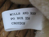 Mills & Boon Croydon UK Jointed Teddy Bear 8 Inch Rare
