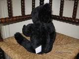 Dean's Rag Book UK Black Mohair Nightfall Teddy Bear 2000 Limited Edition