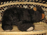 German Miniature Dark Brown Bear Stuffed Plush