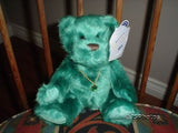 Applause Birthday Birthstone Baby Bears May Beth 2002 New with Necklace 20360