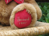 Harrods Large Foot Dated 13 inch Christmas Bear UK 1997