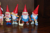 David the Gnome Rien Poortvliet BRB 1980s Spain Lot of 12 Rubber Gnomes Figures