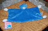 Nestle Bear Named Bas Blue Baby Blanket New in Bag Netherlands Exclusive