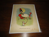 Antique Art Original Mabel Lucie Atwell Book Page When Elves & Fairy People Meet