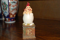Efteling Holland Gnome Letter E Egg Statue The Laaf Collection 1998 Ltd Ed