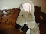 Mighty Star 24K Polar Puff KATRINA MOUSE Stuffed Toy 1992 New with Tags 4146