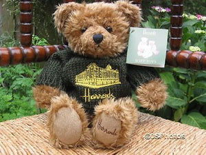 Harrods 12 Inch RB Green Silhouette Bear