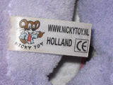 Nicky Toy Holland Dutch Bear Reading Book